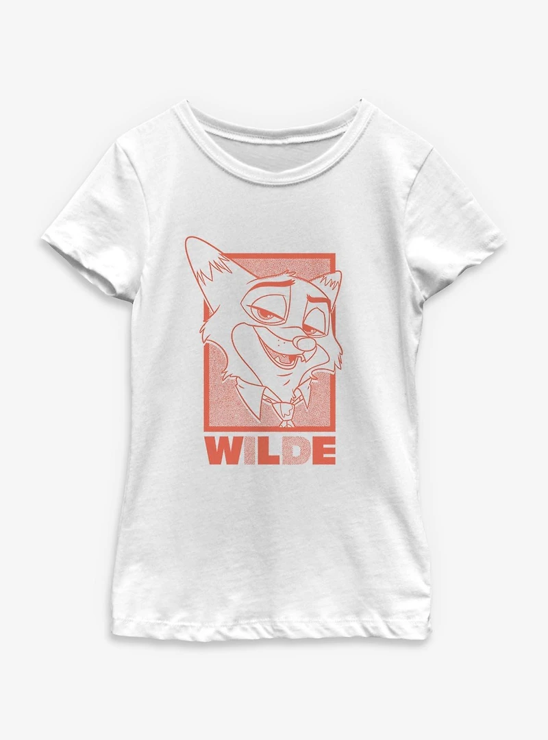 Disney Zootopia 2 Wilde Youth Girls T-Shirt