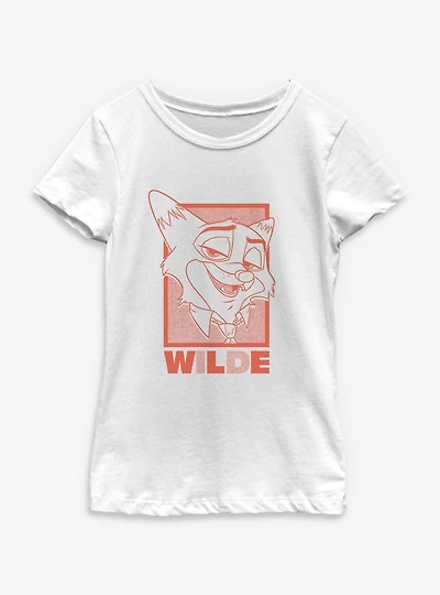 Disney Zootopia 2 Wilde Youth Girls T-Shirt