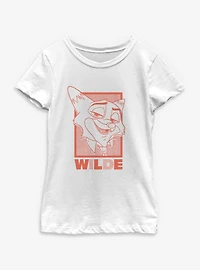 Disney Zootopia 2 Wilde Youth Girls T-Shirt