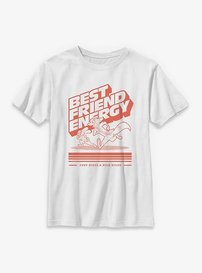 Disney Zootopia 2 Best Friend Energy Hopps & Wilde Youth T-Shirt