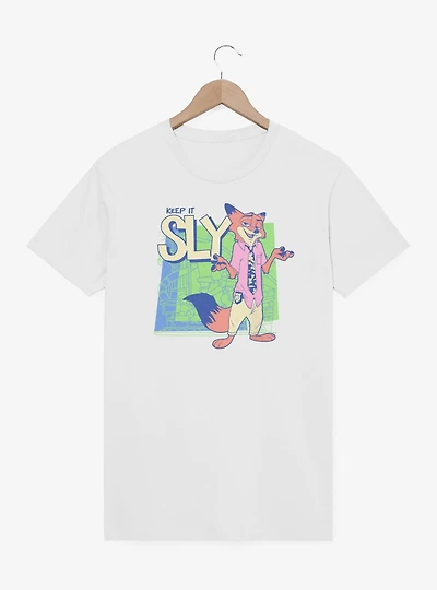 Disney Zootopia 2 Keep It Sly Nick Wilde T-Shirt