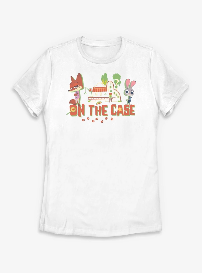Disney Zootopia 2 On The Case Womens T-Shirt