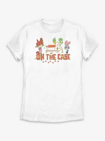 Disney Zootopia 2 On The Case Womens T-Shirt