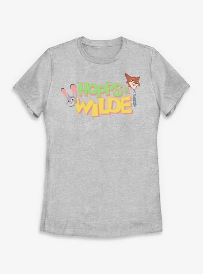 Disney Zootopia 2 Hopps & Wild Faces Womens T-Shirt
