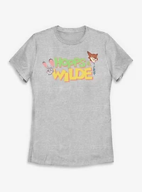 Disney Zootopia 2 Hopps & Wild Faces Womens T-Shirt