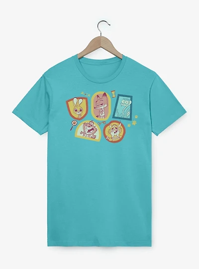 Disney Zootopia 2 Framed Portraits Group  T-Shirt