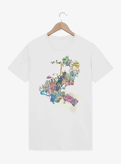 Disney Zootopia 2 City Shaped Two T-Shirt