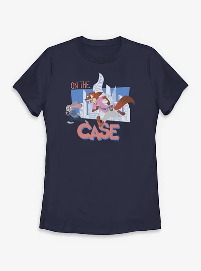 Disney Zootopia 2 On The Case Nick & Hopps Womens T-Shirt