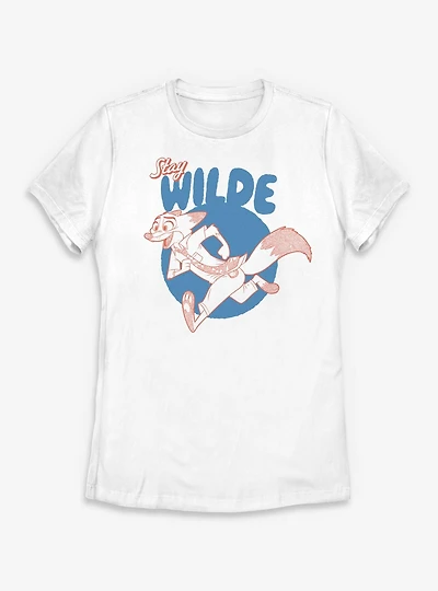 Disney Zootopia 2 Stay Wilde Running Womens T-Shirt