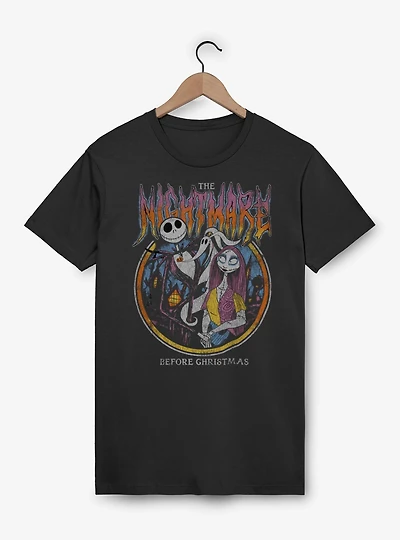 Disney The Nightmare Before Christmas Metal Circle T-Shirt