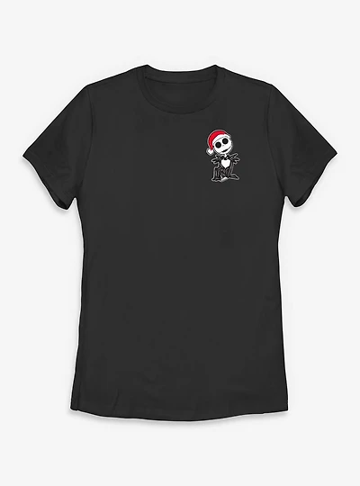 Disney The Nightmare Before Christmas Merry Jack Hat Womens T-Shirt