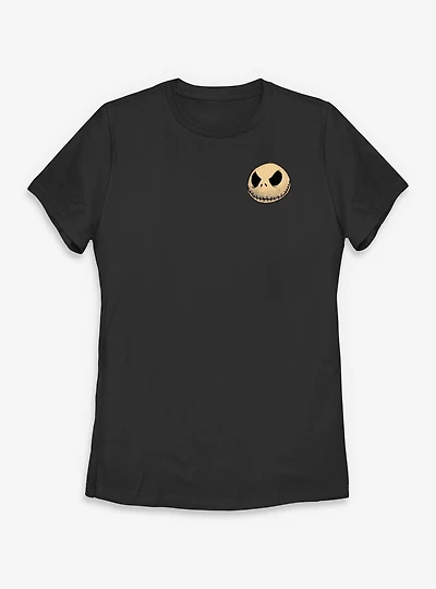 Disney The Nightmare Before Christmas Comic Jack Face Womens T-Shirt