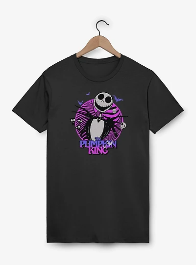 Disney The Nightmare Before Christmas Pumpkin King Jack & Bats T-Shirt