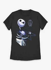 Disney The Nightmare Before Christmas Jack Profile Womens T-Shirt