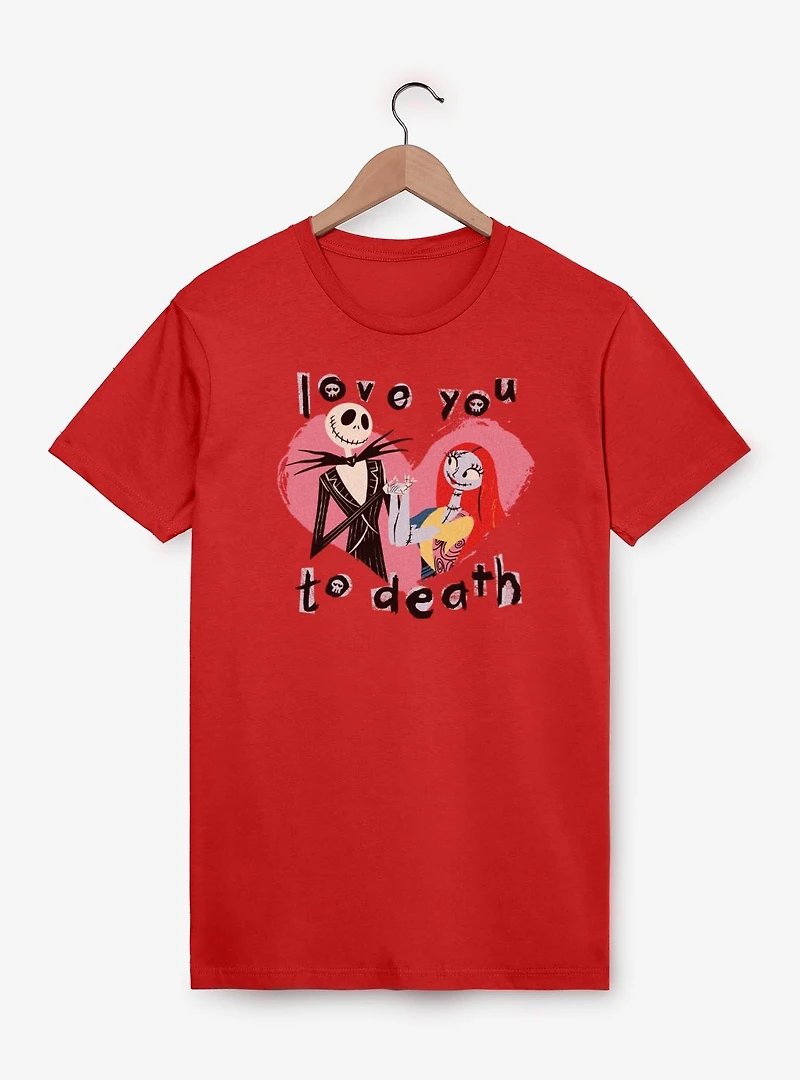 Disney The Nightmare Before Christmas Love You To Death T-Shirt