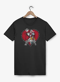 Disney The Nightmare Before Christmas Misfit Love Heart T-Shirt