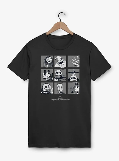 Disney The Nightmare Before Christmas Grid T-Shirt