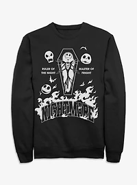Disney The Nightmare Before Christmas Smashing Pumpkin Sweatshirt