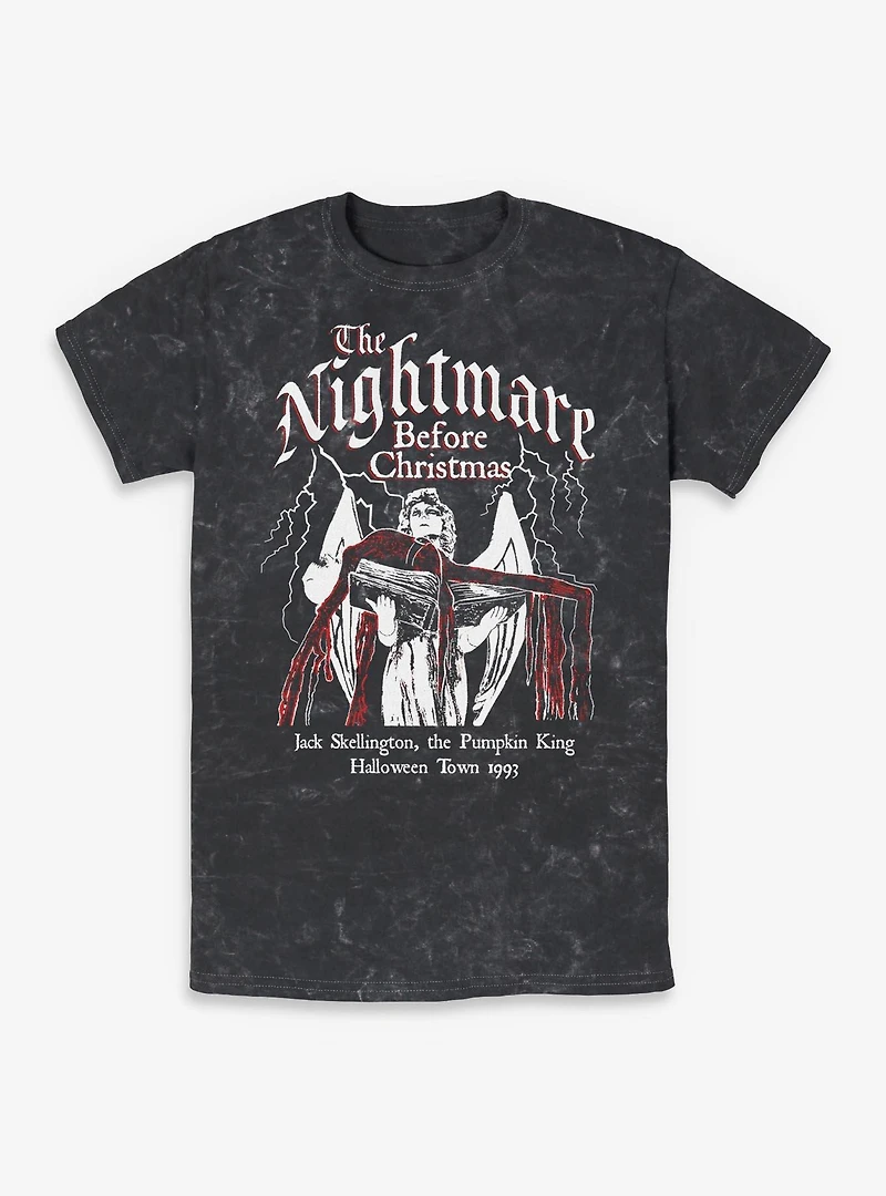 Disney The Nightmare Before Christmas Angel's Egg Mineral Wash T-Shirt