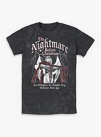 Disney The Nightmare Before Christmas Angel's Egg Mineral Wash T-Shirt