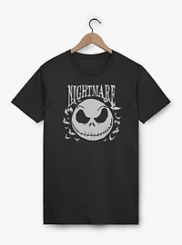Disney The Nightmare Before Christmas Jack Bat Face T-Shirt