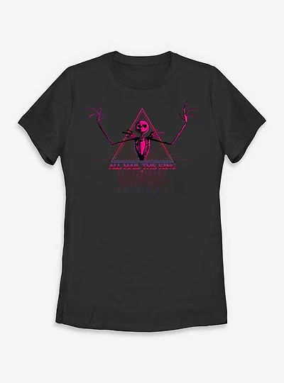Disney The Nightmare Before Christmas King Of Halloween Womens T-Shirt