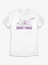 Disney The Nightmare Before Christmas Dead Tired Womens T-Shirt