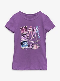 KPop Demon Hunters Huntrix Collage Youth Girls T-Shirt