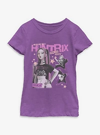 KPop Demon Hunters Mira Stars Collage Youth Girls T-Shirt
