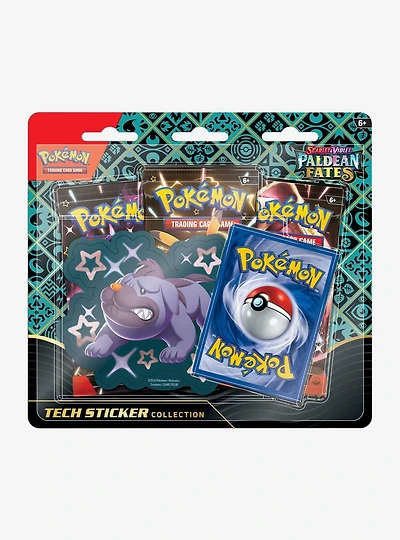 Pokémon Trading Card Game: Scarlet & Violet Paldean Fates Tech Sticker Collection