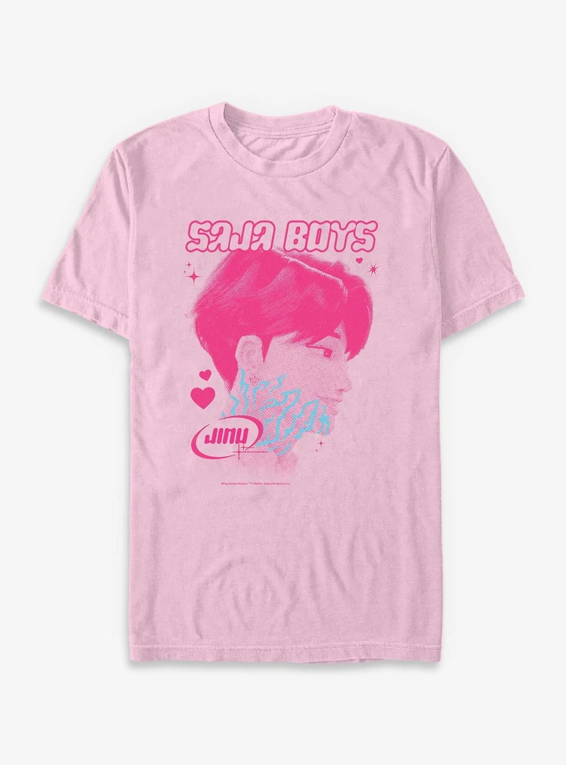 KPop Demon Hunters Jinu Markings Garment Dye T-Shirt
