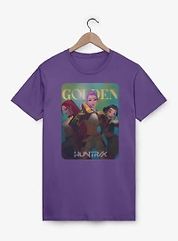 KPop Demon Hunters Huntrix Golden Photocard T-Shirt