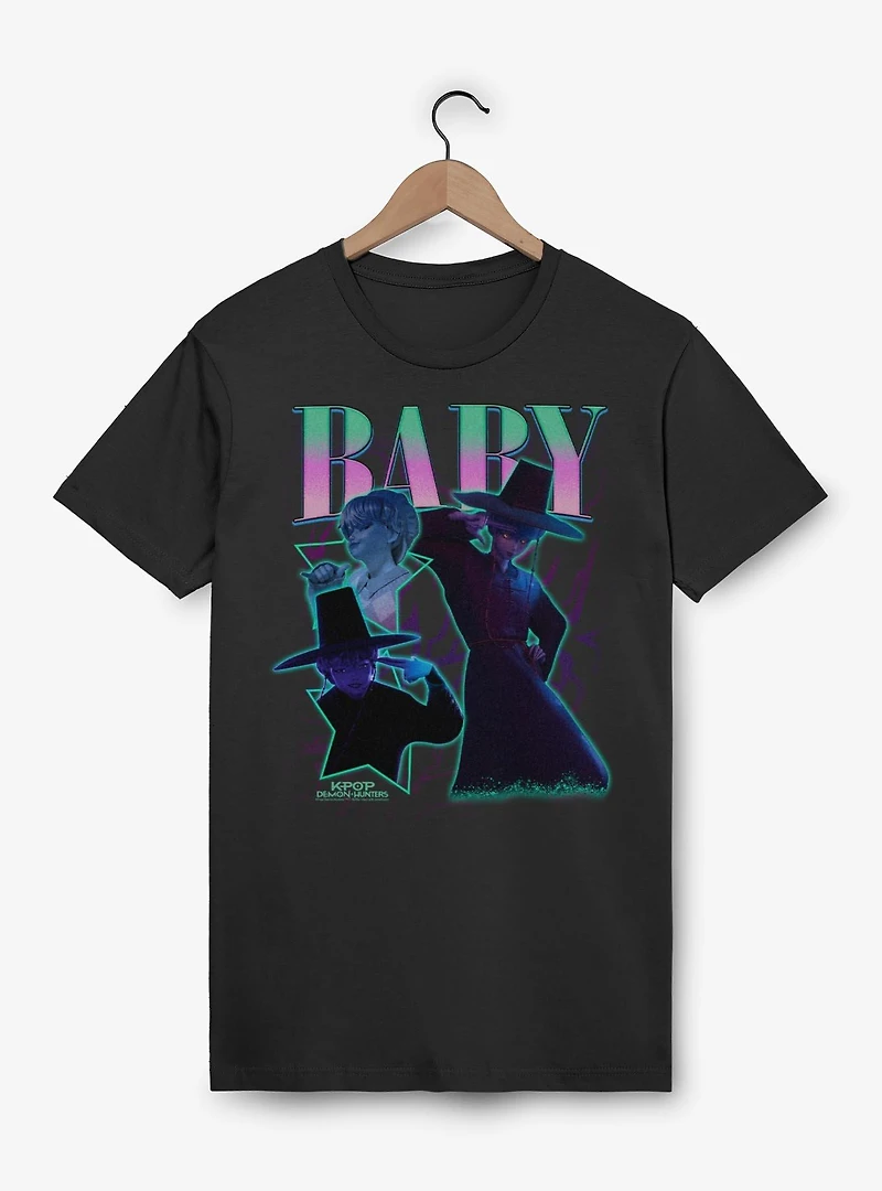 KPop Demon Hunters Saja Boys Baby Collage T-Shirt