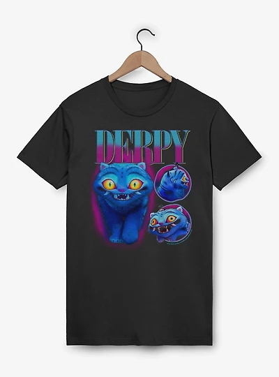 KPop Demon Hunters Derpy Tiger Collage T-Shirt