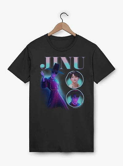 KPop Demon Hunters Saja Boys Jinu Collage T-Shirt