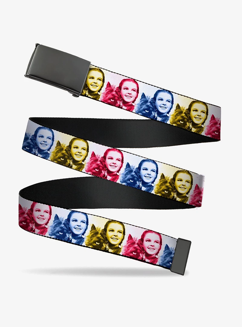 The Wizard of Oz Dorothy and Toto Pose Adjustable Clamp Buckle Belt