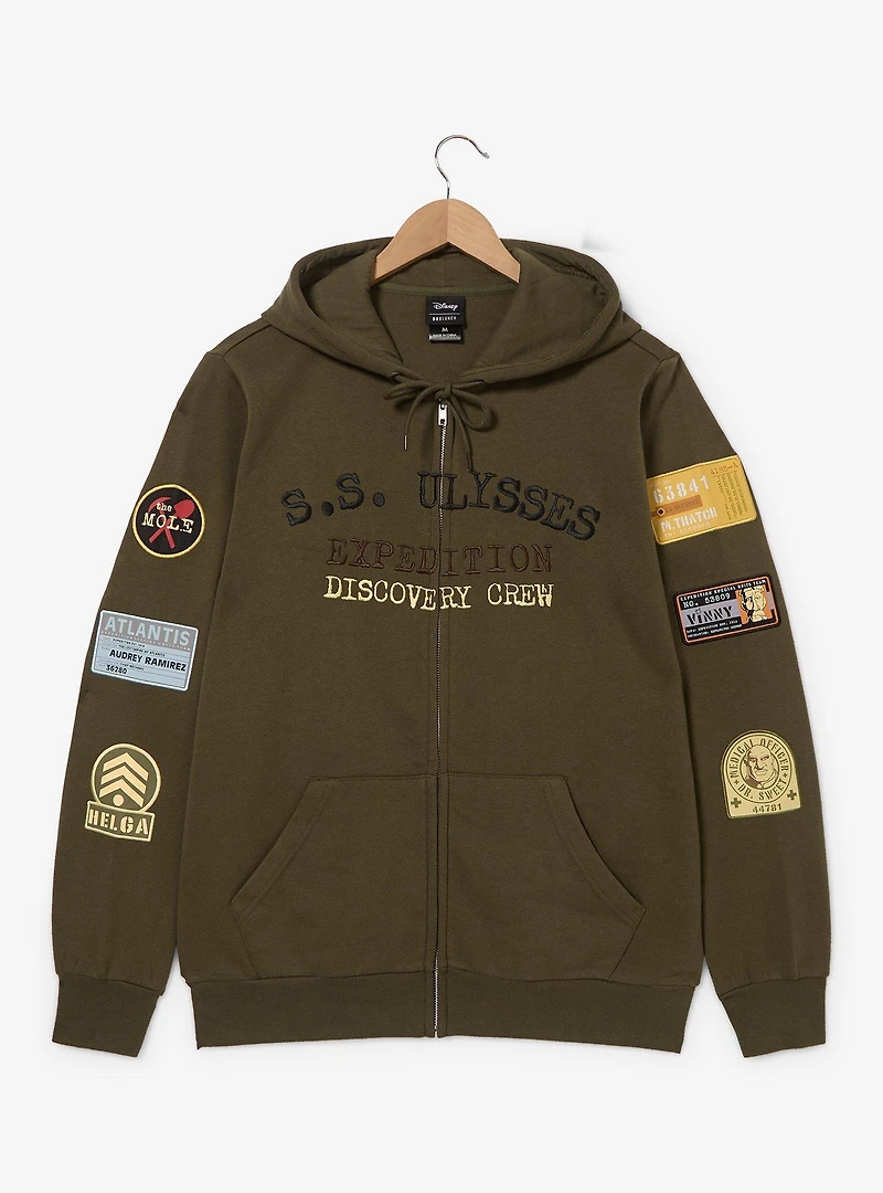 Disney Atlantis: The Lost Empire S.S. Ulysses Zippered Hoodie - BoxLunch Exclusive