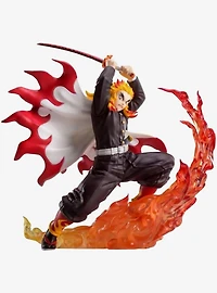 Sega Demon Slayer: Kimetsu no Yaiba Xross Link Kyojuro Rengoku Figure