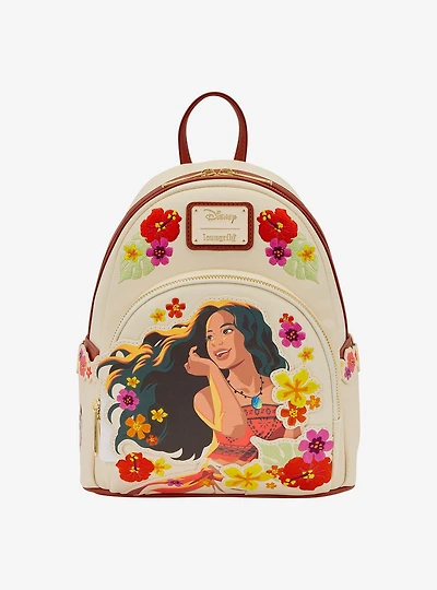 Loungefly Disney Moana (Live Action) Floral Moana Mini Backpack