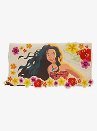 Loungefly Disney Moana (Live Action) Floral Moana Wallet
