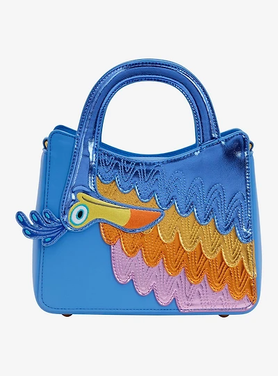 Loungefly Disney Pixar Up Kevin Metallic Handbag