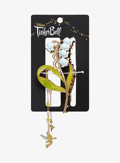 Disney Peter Pan Tinker Bell Floral Claw Clip - BoxLunch Exclusive