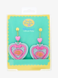 Whatever! Makes You Happy x Polly Pocket Heart Compact Statement Earrings