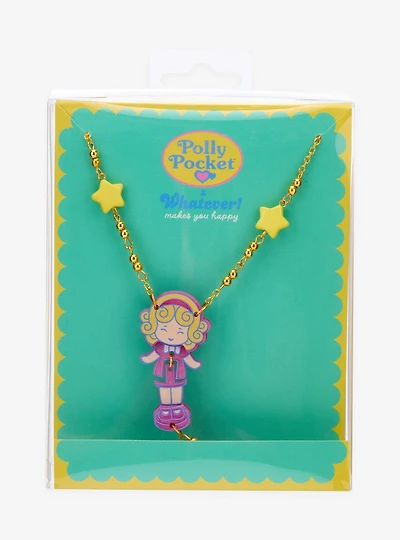 Whatever! Makes You Happy x Polly Pocket Doll Charm Necklace