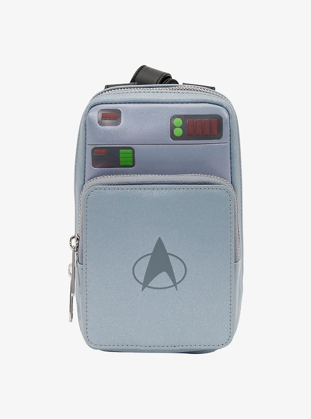 Loungefly Star Trek Tricorder Glow-in-the-Dark Figural Crossbody Bag