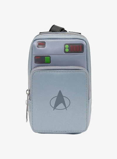 Loungefly Star Trek Tricorder Glow-in-the-Dark Figural Crossbody Bag