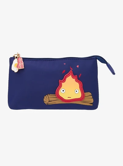 Studio Ghibli® Howl's Moving Castle Calcifer Cosmetic Bag - BoxLunch Exclusive