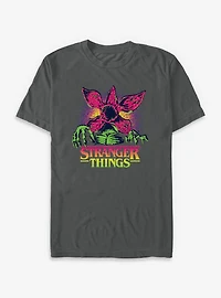 Stranger Things 8 Bits Demogorgon Garment Dye T-Shirt