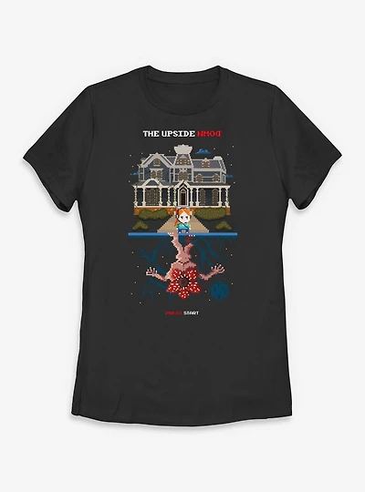 Stranger Things Max Demogorgon The Upside Down Womens T-Shirt