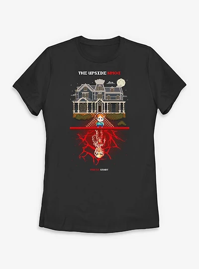 Stranger Things Max Vecna The Upside Down Womens T-Shirt